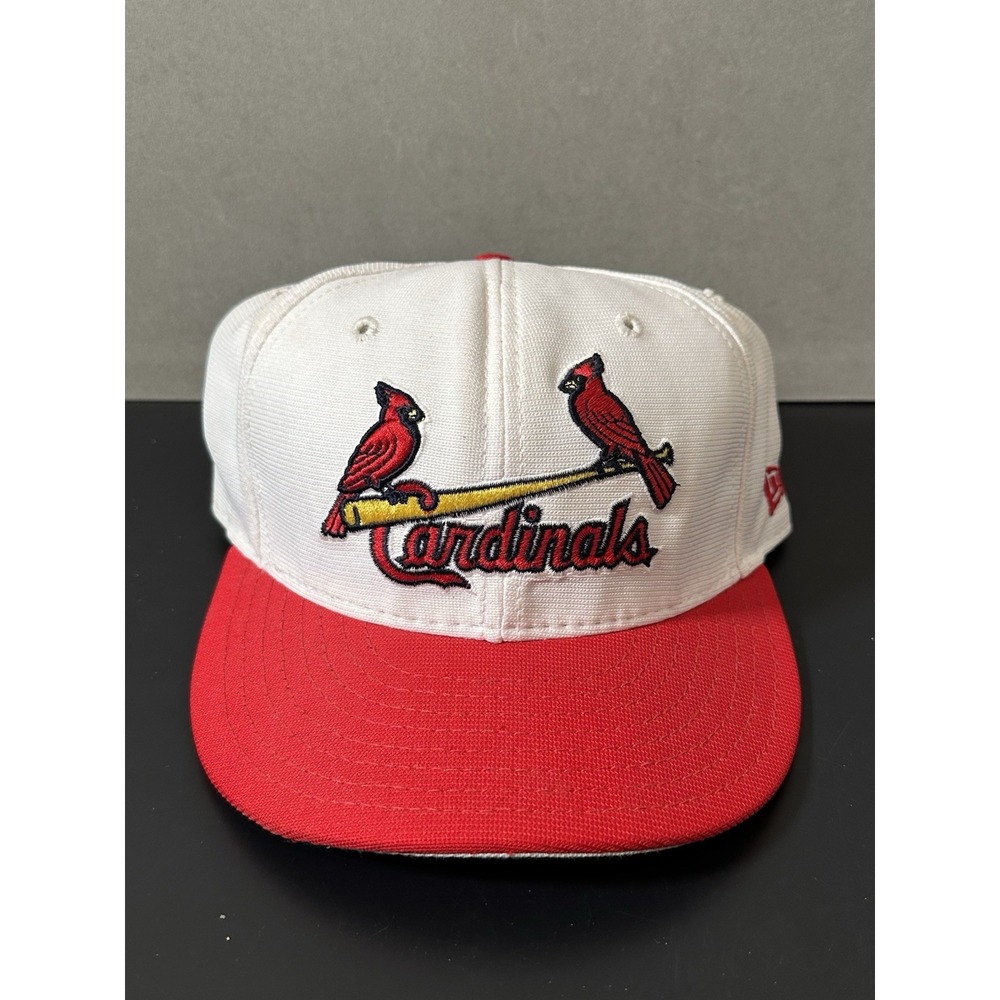 Vintage New Era St Louis Cardinals Fitted Hat Size‎ 7 3/8